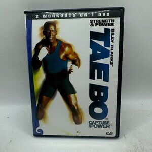 Billy Blanks Tae Bo Strength & Power DVD 2 Workouts In 1 Case